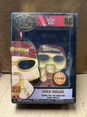 HULK HOGAN SE WWE HULKAMANIA CHASE EXCLUSIVE FUNKO ENAMEL POP PIN 2022 RARE BNIB
