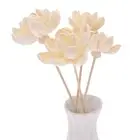 2/5Pcs Water Lily Flower Rattan Reed No Fire Aroma Diffuser Replacement Sticks