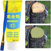 Tree Sealer Agent - Pruning Grafting Tree Sealer Paint,100g Shrubs Dressing with Brush, Trunk Branch Coating for Garden Backyard Agriculture Farming Home