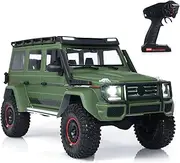 wheelfun YIKONG 4x4 1/10 RC Crawler Car YK4106PRO 4WD 11CH Radio Control Off-Road Vehicles Light System Hobby Grade Model for Adult