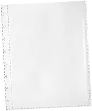 CORHAD Binding Inside Pages Top Loading Paper Protector File Jacket Compact File Protector Practical File Protector File Holder Clip Board Mini Binders High Transparent Pp Material
