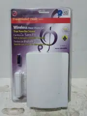 Heath Zenith SL-6505-A Wireless Entry Alert Chime doorbell button and chime