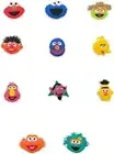 Elmo And Friends Characters Faces Metal Magnet Set
