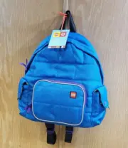 Target x Lego Collection Blue Quilted Puffer Backpack BookBag | BRAND NEW