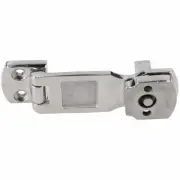 2 Pack Hasp & Staple 316 Stainless Steel Cast Locker Cabin Hatch Swivel Lock