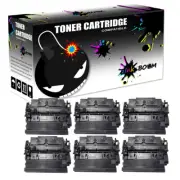 6 Black Toner replace for HP CF287X 87X LaserJet Enterprise M501dn M506dn M527dn