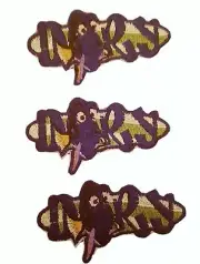 Finding Nemo Dory with Surfboard 2" Wide Embroidered Iron On Patch Set of 3