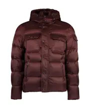 Devon hooded down jacket IT54 Red