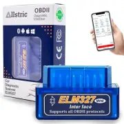 Allstric® OBD2 Scanner Bluetooth ELM327. Car Diagnostic Tool for All Cars.