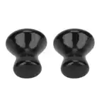 2pcs Gua Sha Mushroom Shape Face Lift Remove Wrinkles Massager Roller Black