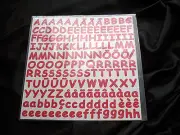 CREATIVE MEMORIES LARGE ABC/123 ALPHABET LETTERS; AWESOME COLORS