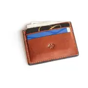 Men’s Slim Leather Wallet – Minimalist Front Pocket Wallet for Men, Rio Latigo