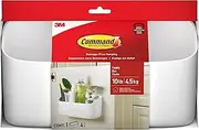 Command Large Organizing Caddy, Organize Damage-Free, Heavyweight Hanging up to 10lbs,White
