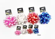bulk 24 Iridescent Gift Bow 7.5cm Assorted