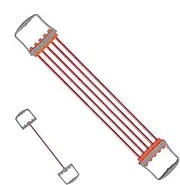 Rrlihjgu Fitness Resistance Bands - Stretch Bands Arm Exerciser 5 Spring Adjustable Chest Expander | Hand Stretcher, Arm Workout Device for Women Men, Home Office Gym