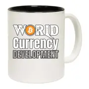 World Currency Development Bitcoin Mug Cup