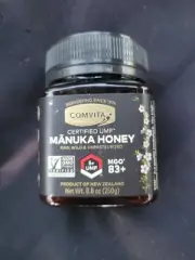 Comvita Raw Wild New Zealand Manuka Honey Certified UMF 5+ MGO 83+ 8.8 oz (250g)