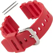 [Gilden] for Casio/Seiko 22mm Long Polyurethane Watch Strap 017275-6