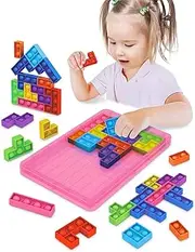 Gifts for Kids Girls Age 4-5-6-7 | Kids Toys for Girls 4-6 Year Old Birthday Gifts Brain Games for 3-4-5-6-7-8 Year Old Girl Boys Jigsaw Puzzle for Girls Toys Age 3-4-5 Sensory Toys for Autism Toddler