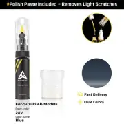 Touch Up Paint For Suzuki All Models 24V Blue With Polish Paste