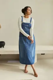 Overall Happiness Dress--BOHO-878