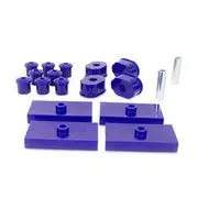 SuperPro Leaf Spring Bushing Kit - Oval Style Front Eye, KIT048R-WK