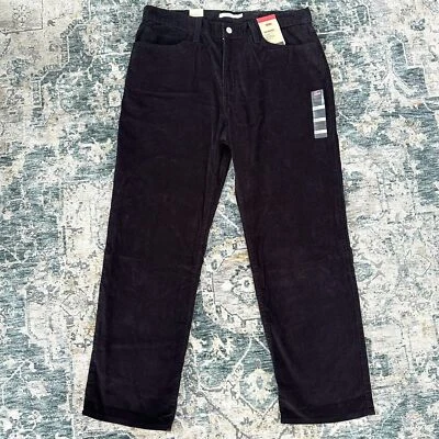 Levis Corduroy Pants Womens 33 x 31 Baggy Jeans Loose Grunge Retro Cords NWT