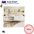 gold and white Levede 110cm Coffee Table