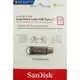 SanDisk Ultra Luxe USB A 3.1+Type-C 鋁合金 雙用隨身碟 128GB