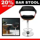 Elevate Your Kitchen with Artiss Selina Black Barstool | 1 Pack, Leather Seat