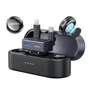 BOYA BOYALINK3 Wireless Lapel Microphone Type-c & Lightning & 3.5mm Wireless Mic