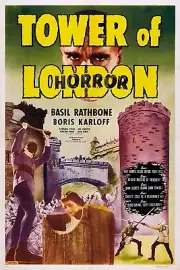Tower Of London movie poster (c) - Boris Karloff, Basil Rathbone - 11" x 17"