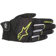 Atom Gloves Black Fluo Yellow