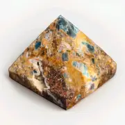 Natural Polished Druzy Agate with Blue Apatite 2.75" - USA