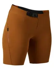 Fox Racing Flexair Ascent Womens MTB Mountain Bike Shorts w/Liner Nutmeg