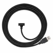 Jimier 90 Degree Right Angled Micro USB Screw Mount to USB 3.0 A Type Data cable