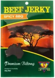 Springbok Foods Spicy BBQ Beef Jerky 50 G