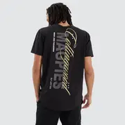 [Nena and Pasadena AFL] Collingwood Magpies AFL Dual Curved Tee Jet Black
