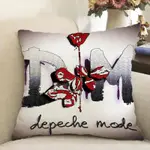 枕套 D-DEPECHE MODE BODY 枕套枕套枕頭裝飾傢居 45X45 靠墊套汽車沙發短毛絨抱枕