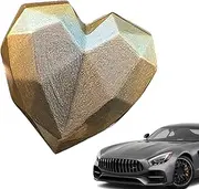 Car Air Freshener Clip,Lion Heart Fragrance Aromatherapy - Cute Decor Odor Eliminator, Long-Lasting Scent, Car Accessories Diffuser Stone