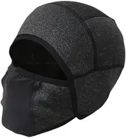 [Perfeclan] Cycling Hat Winter Cycling Cap Sports Warm Sweat Absorbent Lining Cap Sports Hat for Running Cold Weather Ski Jogging Camping