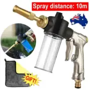 High Pressure Car Foam Gun Wash Washer Lance Soap Spray Bottle Hose Pipe Tool #T