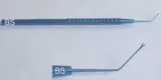 Jaffe-Bechert Lens Pusher Vertical Y Guru Handle AngleTip for Ophthalmic 2 piece