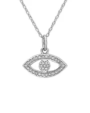 Forever Creations 14K 0.11 ct. tw. Diamond Necklace