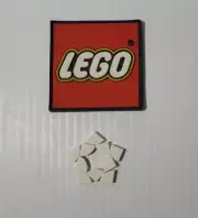 LEGO White Tile 1 x 1 Round Quarter WHITE (x10) 25269 NEW REPLACEMENT PARTS