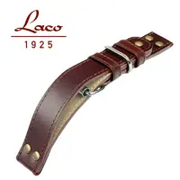 在飛比找momo購物網優惠-【Laco 朗坤】401245 飛行員棕色 XL 20mm 