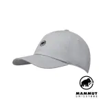 【MAMMUT 長毛象】BASEBALL CAP MAMMUT 經典棒球帽 合金灰PRT1 #1191-00051