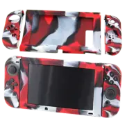 Silicone Cover For Switch Console Joy Con Skin Case Black and Red