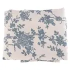 Blue Table Cloth Circle/Square Cotton Linen Blue Printed Tablecloth Home