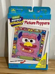 Brand New Jim Henson's Muppet Workshop by Golden PICTURE POPPERS Child's Crafts